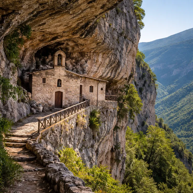 Copertina: Perché in Abruzzo esistono tanti eremi nella roccia