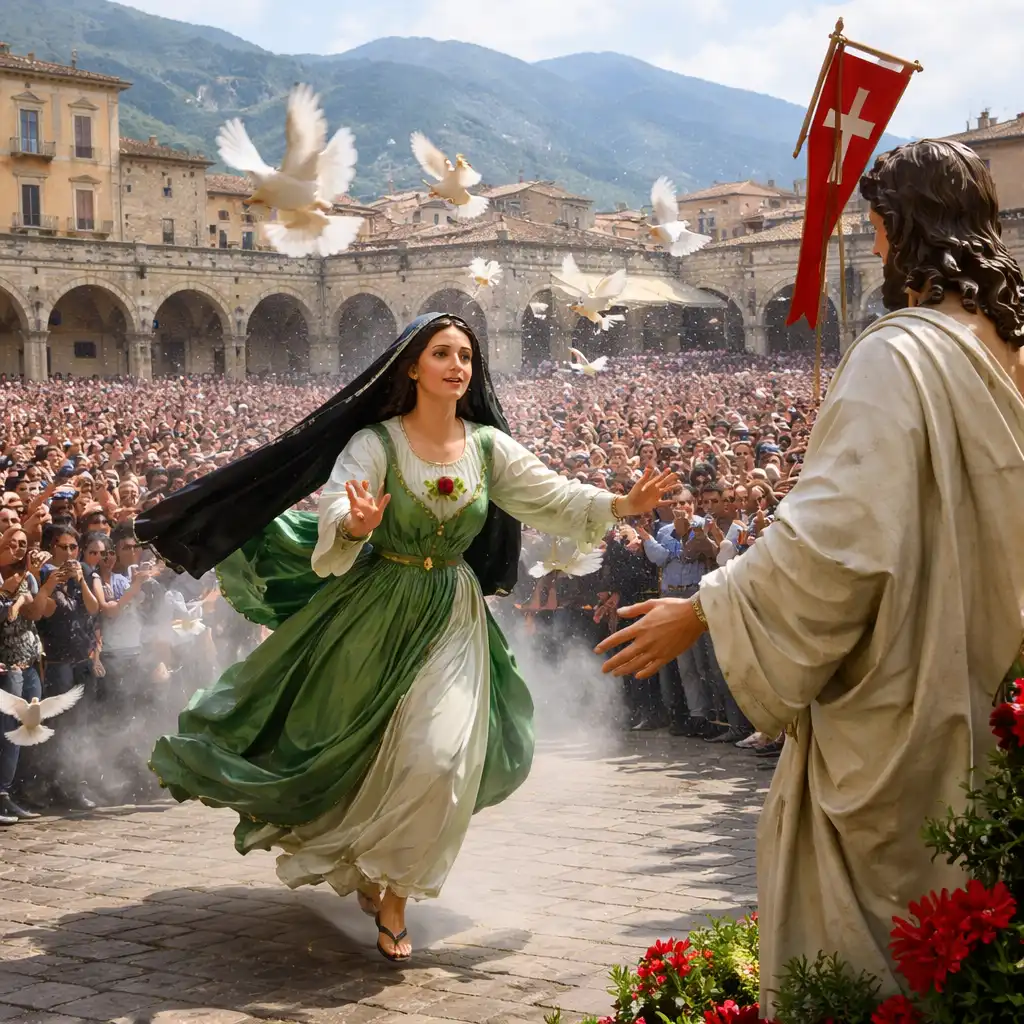 Copertina: Madonna che scappa a Sulmona: quando si svolge e come funziona