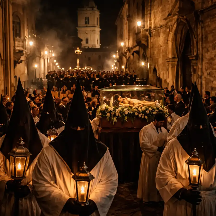Copertina: Processione Venerdì Santo Chieti: Miserere e guida